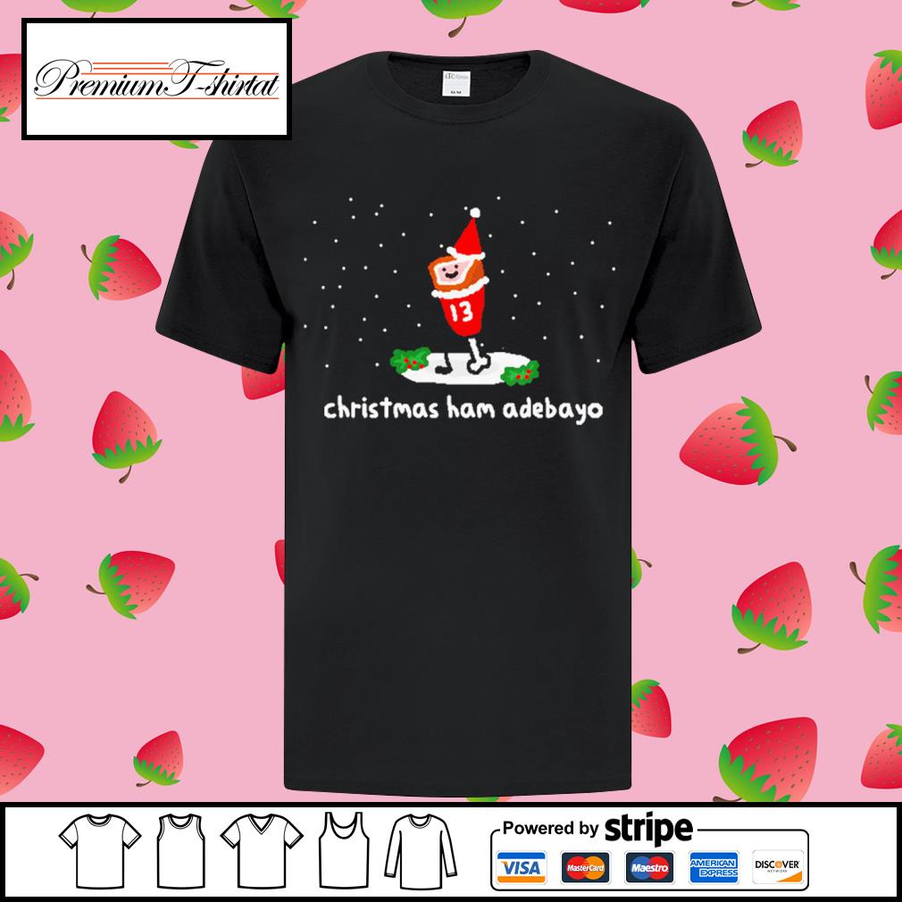 NBA Christmas Ham Adebayo Shirt